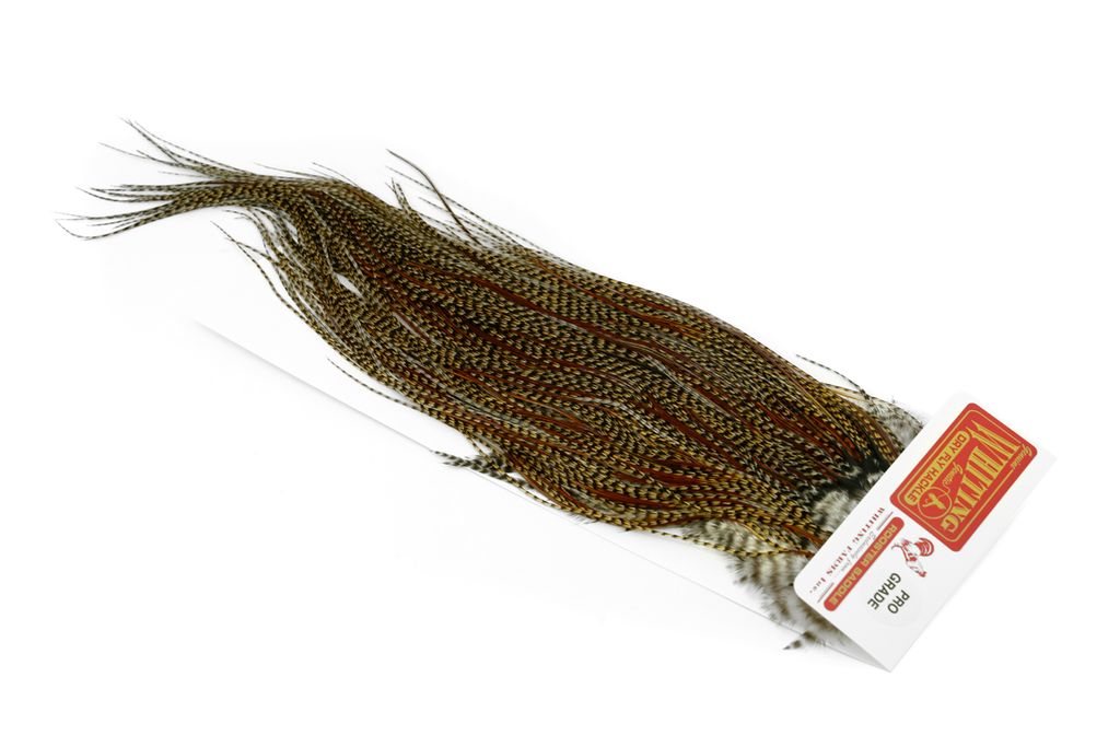 Whiting Pro Grade Rooster Midge Saddles – Clonanav Fly Fishing
