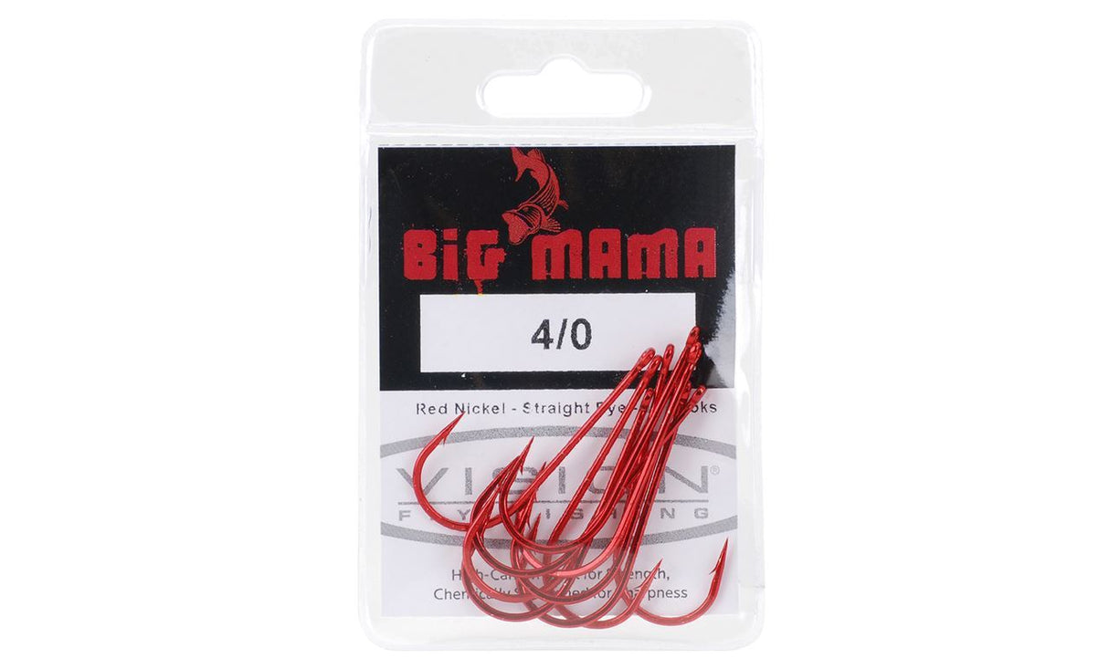 Vision Big Mama Hook - Red – Clonanav Fly Fishing