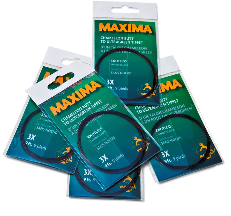 Maxima tapered Leaders 9ft