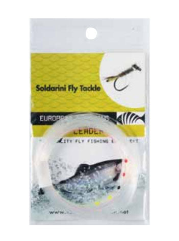 Soldarini European Tapered Leaders w. Drop Indicator