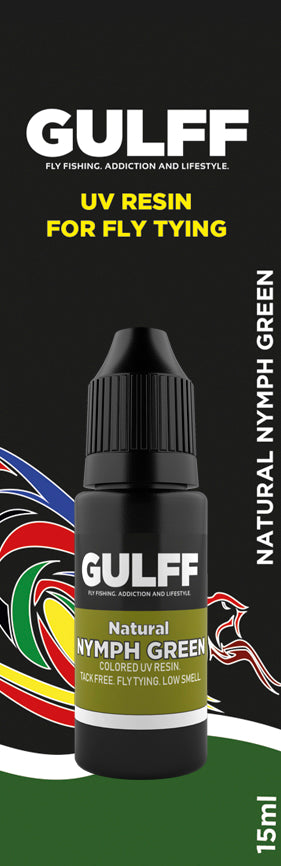 GULFF Realistic Color Natural Nymph Green, 15ml