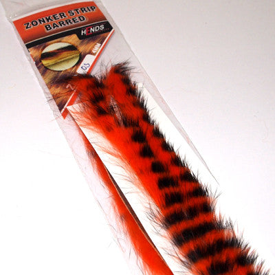 Hends Barred Zonker Strip Rabbit Fur