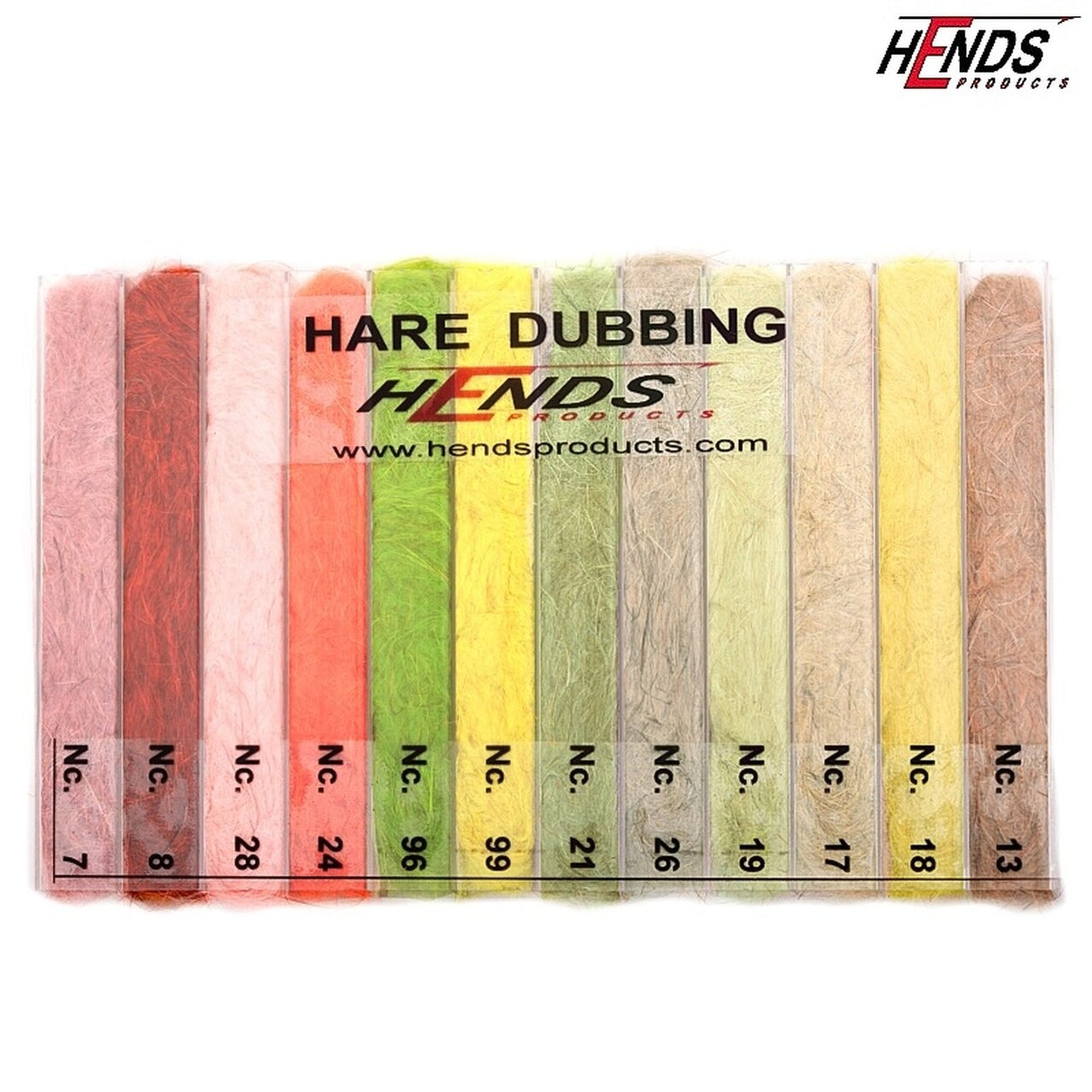 Hends Hare Dubbing Box Light (12 Colours)