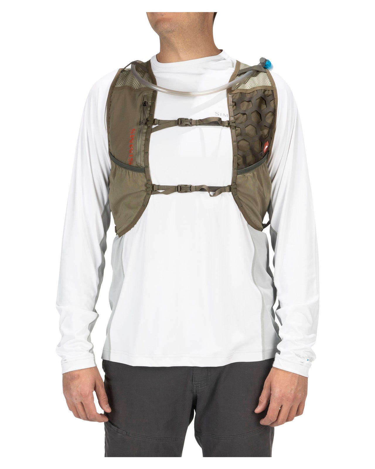 Simms Flyweight Vest Pack Tan L/XL – Clonanav Fly Fishing