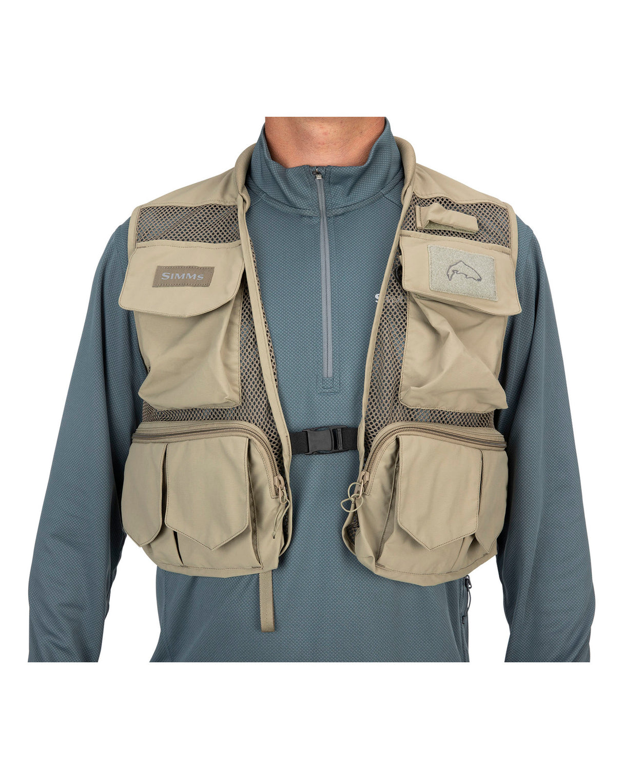 Simms Tributary Vest - Tan