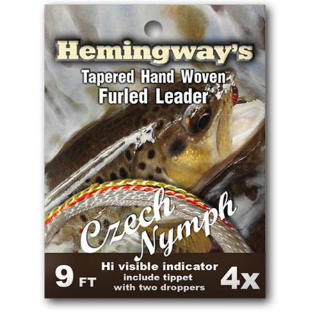 Hemingways Czech Nymph 4x Furled Leader