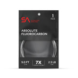Scientific Anglers Absolute Fluorocarbon Leaderr  - 9ft