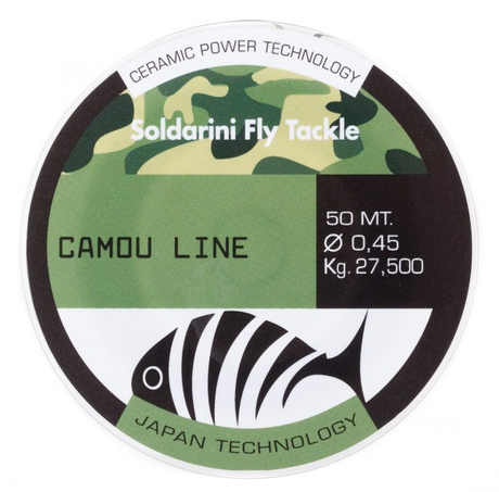 Soldarini Fly Tackle Camou Line Leader Material