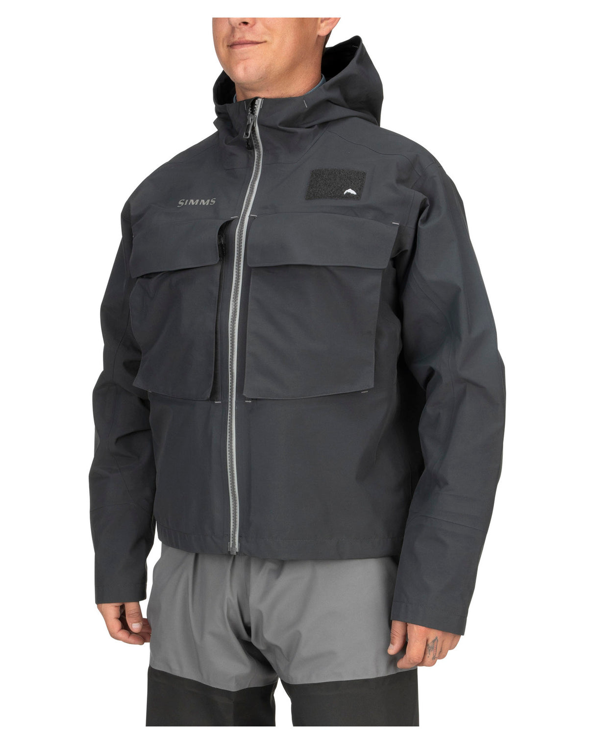 Simms Guide Classic Jacket Carbon