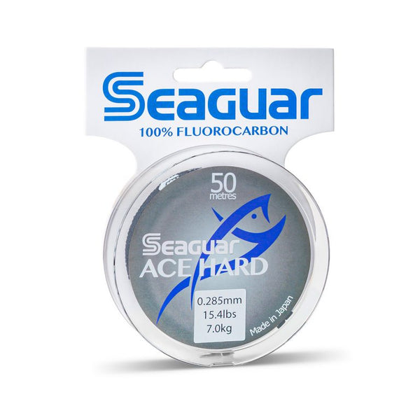 Seaguar Ace Guide Fluorocarbone 50m – Tippet Résistant 5,5 Lbs, Ultra-discret !