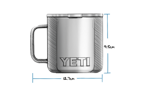 YETI RAMBLER 14 OZ MUG