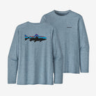 Patagonia Men's Long-Sleeved Capilene® Cool Daily Fish Graphic Shirt