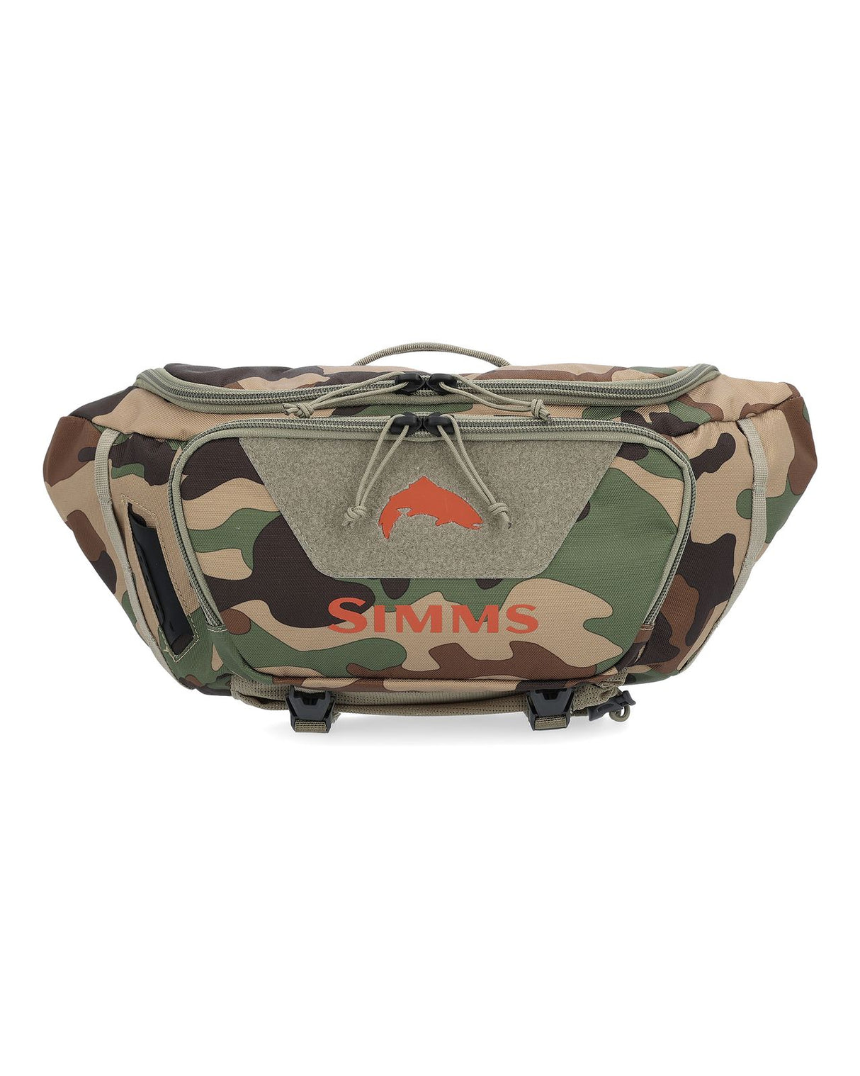 Simms Tributary Hip Pack Woodland Camo