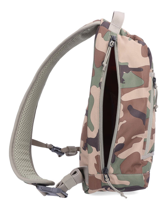 Simms Tributary Sling Pack Woodland Camo