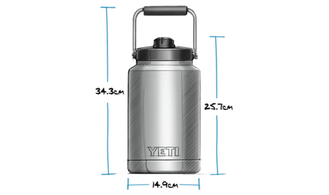 YETI RAMBLER HALF GALLON JUG