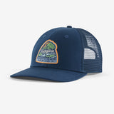 Patagonia Take a Stand Trucker Hat - Bayou Badge: Tidepool Blue