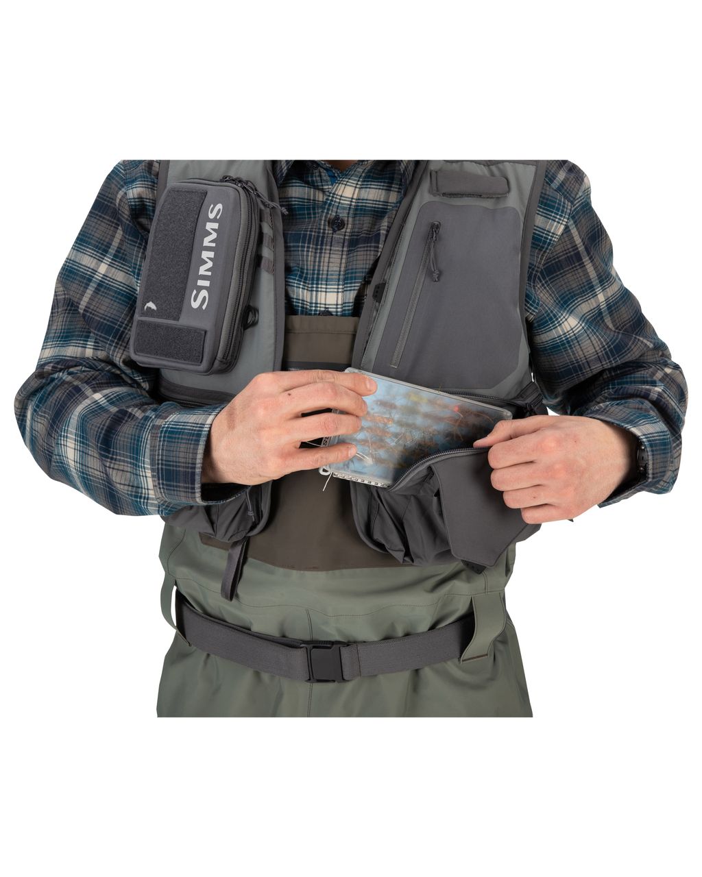 Simms Freestone Vest Pewter – Clonanav Fly Fishing