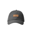 YETI LEATHER LOGO BADGE 6 PANEL SOFT CROWN HAT