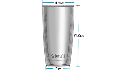 YETI RAMBLER 20 OZ TUMBLER