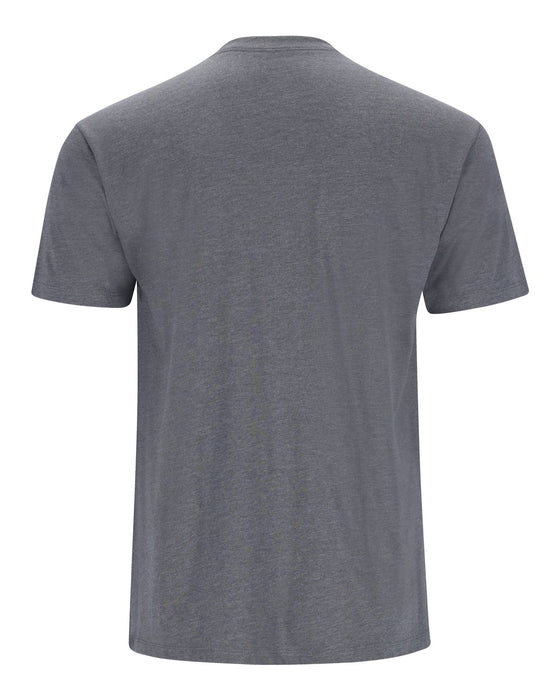 Simms Logo Frame T-Shirt Titanium Heather