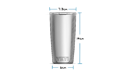 YETI RAMBLER 10 OZ TUMBLER