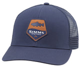 Simms Trout Patch Trucker Admiral Blue