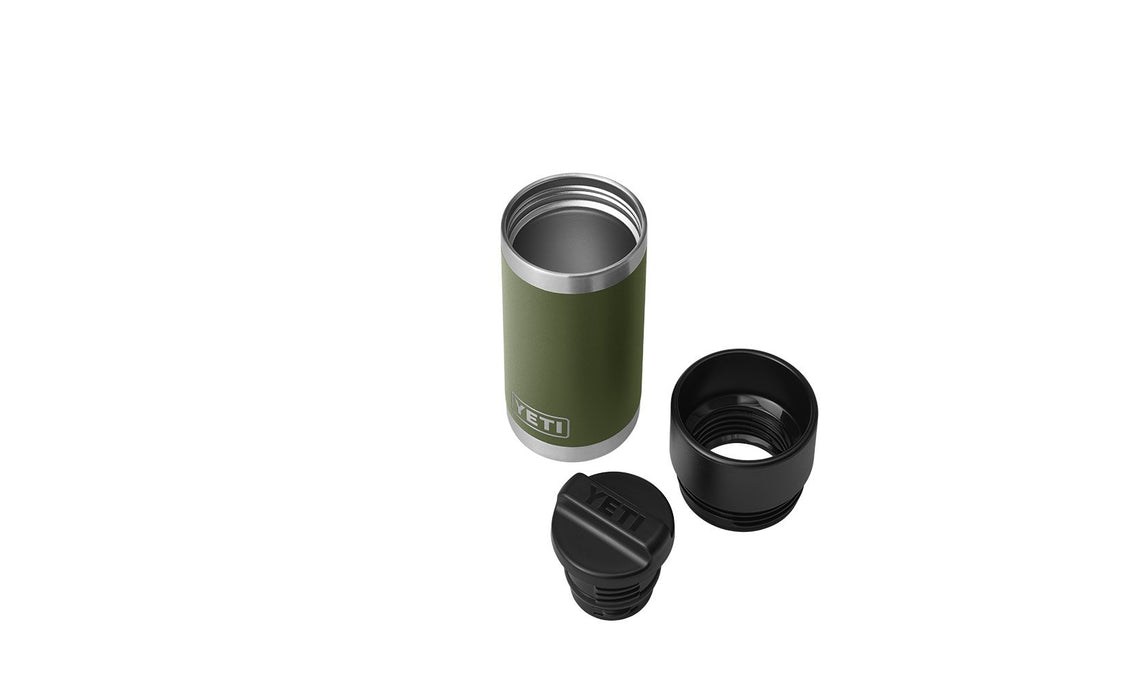 YETI RAMBLER 12 OZ BOTTLE WITH HOTSHOT CAP