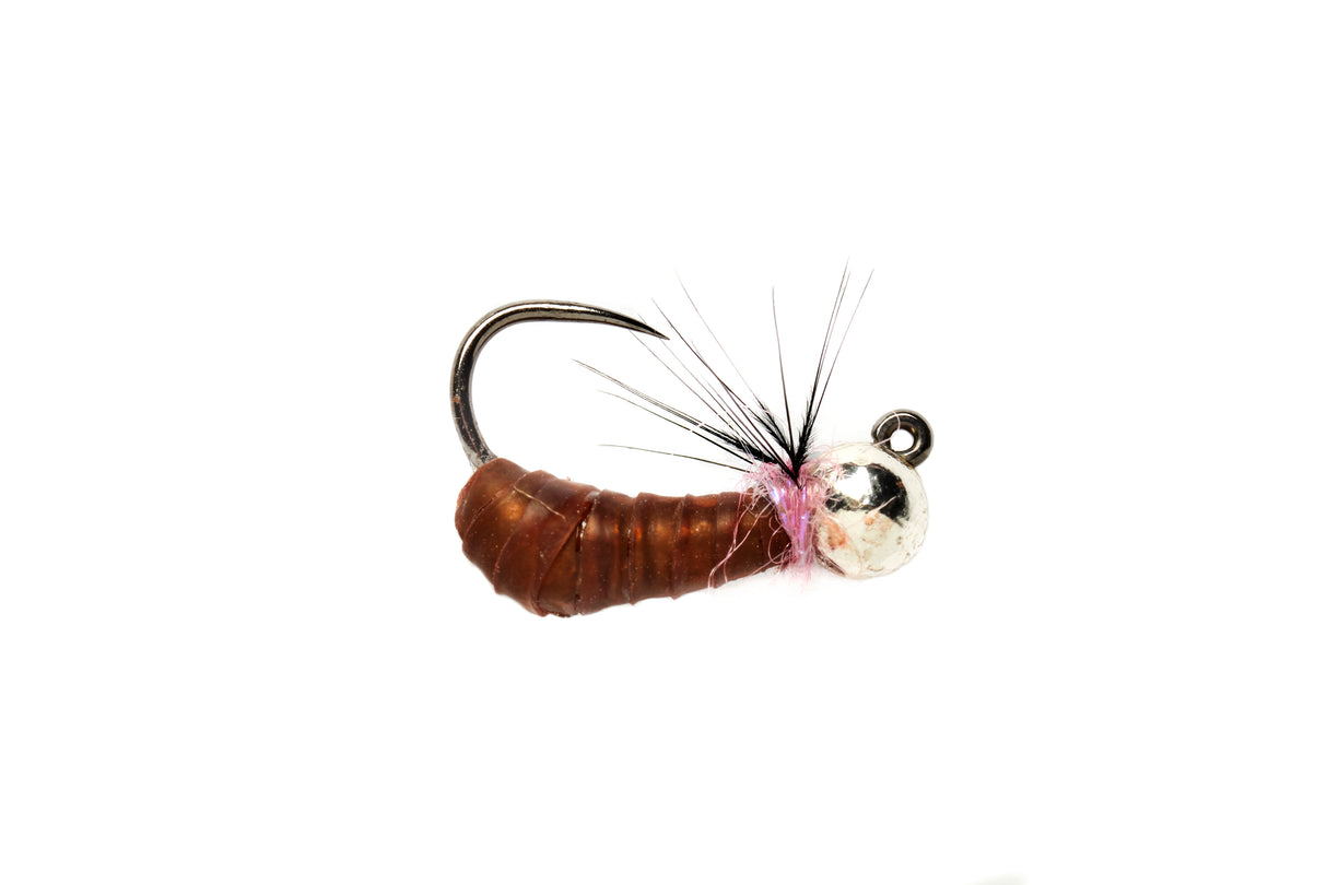 CROSTON'S CASED CADDIS JIG BACK LARGE BARBLESS