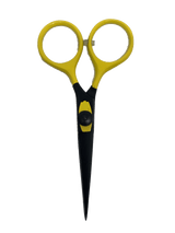 Current Black & Yellow Razor Scissors 5"