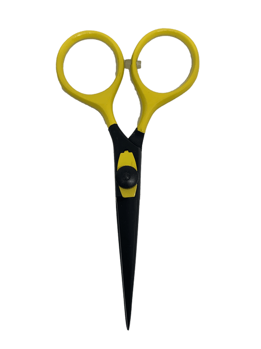 Current Black & Yellow Razor Scissors 5"