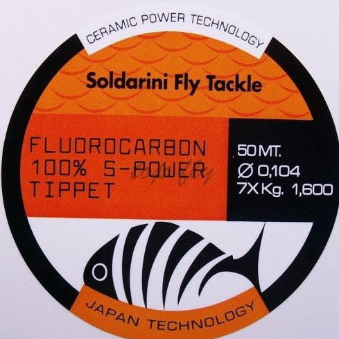 Soldarini S-Power Flurocarbon Tippet 50M Spools
